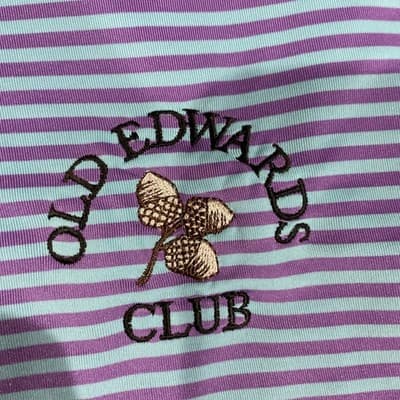 Footjoy Mens Large Golf Polos Lot of 2, Country Club Logos - Thumbnail 7