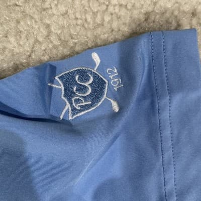 Footjoy Mens Large Golf Polos Lot of 2, Country Club Logos - Thumbnail 4