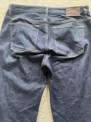 LRL Lauren Ralph Lauren Modern Straight Curvy Blue Jeans Womens Size 12 - Thumbnail 6