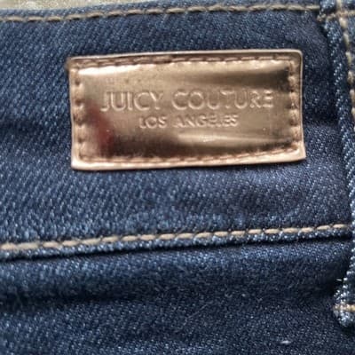 Juicy Couture Dark Blue Jean Shorts Womens Size 4 NWT - Thumbnail 7