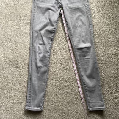 Kut from the Kloth Mia Toothpick Gray Jeans Womens Size 6 Preowned Good - Thumbnail 5