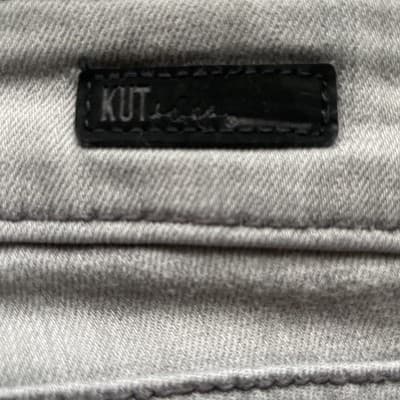 Kut from the Kloth Mia Toothpick Gray Jeans Womens Size 6 Preowned Good - Thumbnail 9