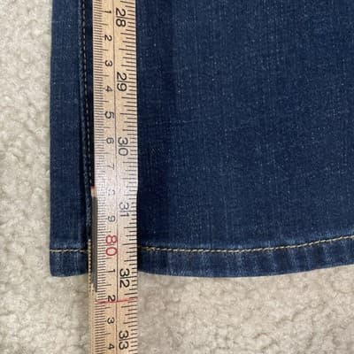 Levis 515 Bootcut Dark Blue jeans Women’s Size 8 Preowned Excellent - Thumbnail 4
