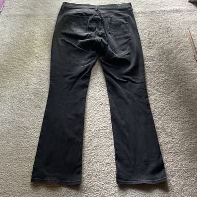 Levis 315 Shaping Bootcut Black Jeans Womens Size 32 Preowned - Thumbnail 5