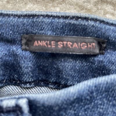 Jen7 By 7 For All Mankind Ankle Straight With Snakeskin Womens Size 8 - Thumbnail 3