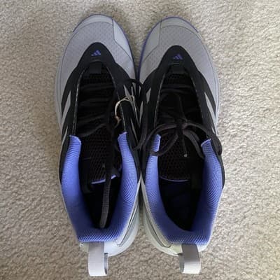 Adidas Subzone Grey Black Cobalt Blue Basketball Sneakers Mens Size 13 NWB - Thumbnail 6