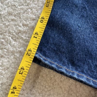 Mens levis 501 Jeans 36x32 Blue Excellent Condition - Thumbnail 5