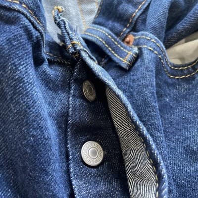 Mens levis 501 Jeans 36x32 Blue Excellent Condition - Thumbnail 10