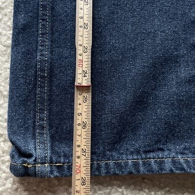 Levis 505 Straight Leg Womens Jeans Size 16 Regular (28x28) - Thumbnail 4