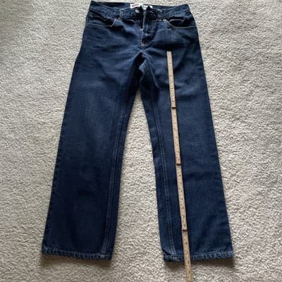 Levis 505 Straight Leg Womens Jeans Size 16 Regular (28x28) - Thumbnail 3