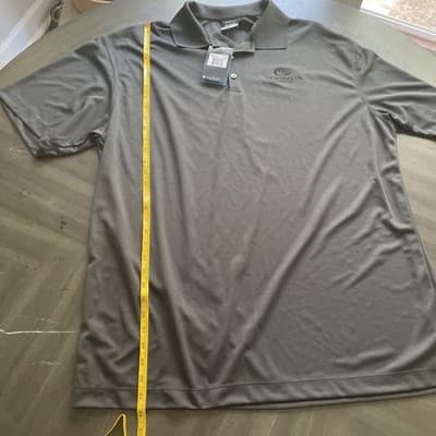 New with Tags Nike Dri-Fit Mens XXL Black Golf Polo Shirt - Thumbnail 7