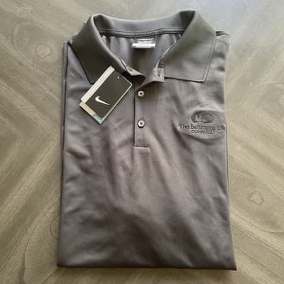 New with Tags Nike Dri-Fit Mens XXL Black Golf Polo Shirt - Thumbnail 11