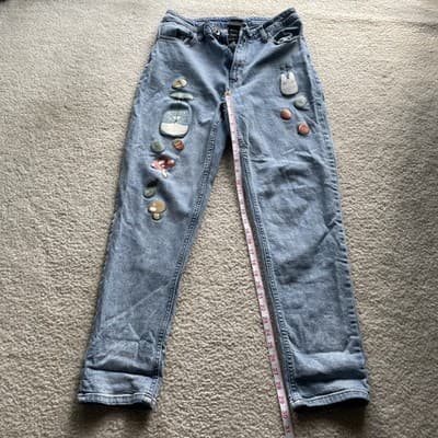 Studio Ghibil My Neighbor Totoro Sakura Mom Jeans Size 11 Hot Topic Anime Images - Thumbnail 7