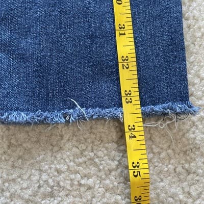 Adriano Goldschmied AG The Stilt Cigarette Crop Jeans Women's Size 28 Excellent - Thumbnail 13