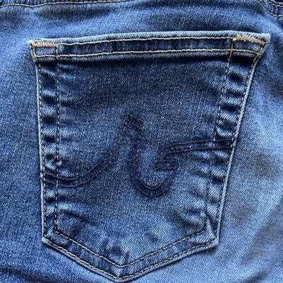 Adriano Goldschmied AG The Stilt Cigarette Crop Jeans Women's Size 28 Excellent - Thumbnail 15