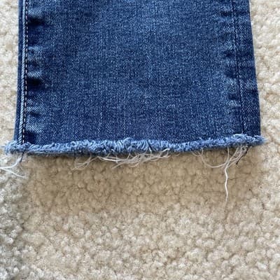Adriano Goldschmied AG The Stilt Cigarette Crop Jeans Women's Size 28 Excellent - Thumbnail 5