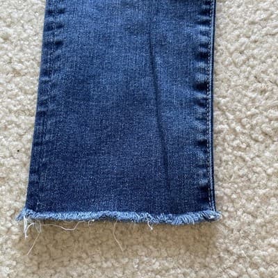 Adriano Goldschmied AG The Stilt Cigarette Crop Jeans Women's Size 28 Excellent - Thumbnail 6