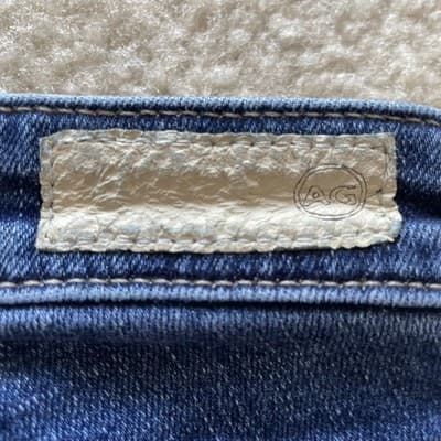 Adriano Goldschmied AG The Stilt Cigarette Crop Jeans Women's Size 28 Excellent - Thumbnail 16