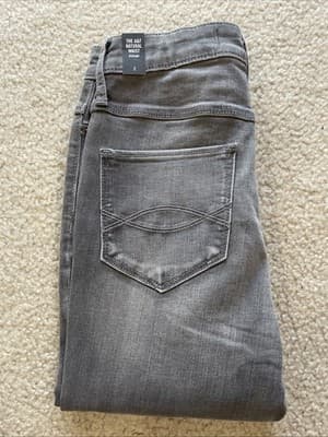 Abercrombie & Fitch Pant Jeggings Womens Size 2 W26 Grey Stretch Brand New WTags - Thumbnail 15