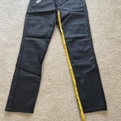 J.Crew Toothpick Blue Dark Wash Low-Rise Skinny Ankle Denim Jeans Women's 27 NWT - Thumbnail 8