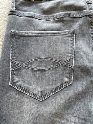 Abercrombie & Fitch Pant Jeggings Womens Size 2 W26 Grey Stretch Brand New WTags - Thumbnail 13