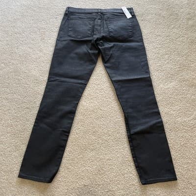 J.Crew Toothpick Blue Dark Wash Low-Rise Skinny Ankle Denim Jeans Women's 27 NWT - Thumbnail 10