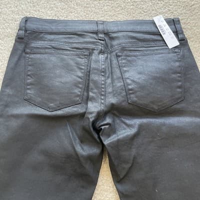 J.Crew Toothpick Blue Dark Wash Low-Rise Skinny Ankle Denim Jeans Women's 27 NWT - Thumbnail 13