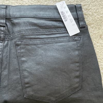 J.Crew Toothpick Blue Dark Wash Low-Rise Skinny Ankle Denim Jeans Women's 27 NWT - Thumbnail 15