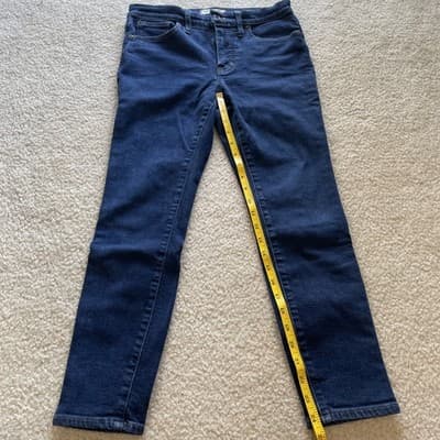 Madewell Jeans Womens 27 Petite Blue 9” Mid-Rise Skinny Denim Excellent PreOwned - Thumbnail 8