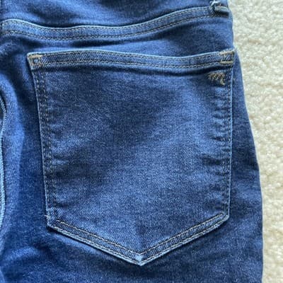 Madewell Jeans Womens 27 Petite Blue 9” Mid-Rise Skinny Denim Excellent PreOwned - Thumbnail 11