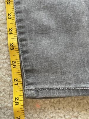 Abercrombie & Fitch Pant Jeggings Womens Size 2 W26 Grey Stretch Brand New WTags - Thumbnail 9