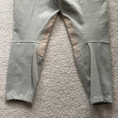 Equestrian Riding Pants On Course Light Green Size 32 Unique - Thumbnail 8
