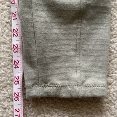 Equestrian Riding Pants On Course Light Green Size 32 Unique - Thumbnail 6