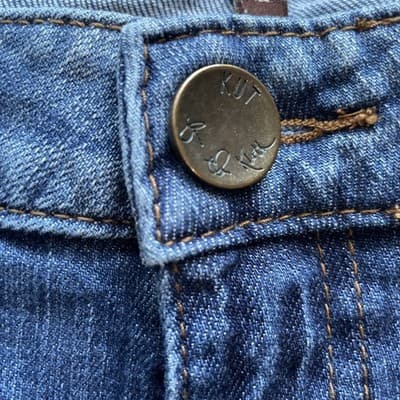 Kut From The Kloth Blue Jeans Womens Size 2 Good Condition Pre-Owned - Thumbnail 3
