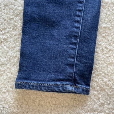 Madewell Jeans Womens 27 Petite Blue 9” Mid-Rise Skinny Denim Excellent PreOwned - Thumbnail 4