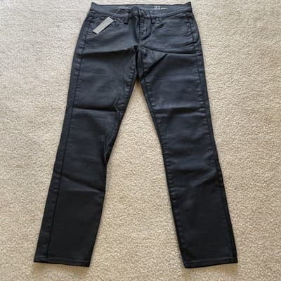 J.Crew Toothpick Blue Dark Wash Low-Rise Skinny Ankle Denim Jeans Women's 27 NWT - Thumbnail 2