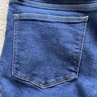 Madewell Jeans Womens 27 Petite Blue 9” Mid-Rise Skinny Denim Excellent PreOwned - Thumbnail 12