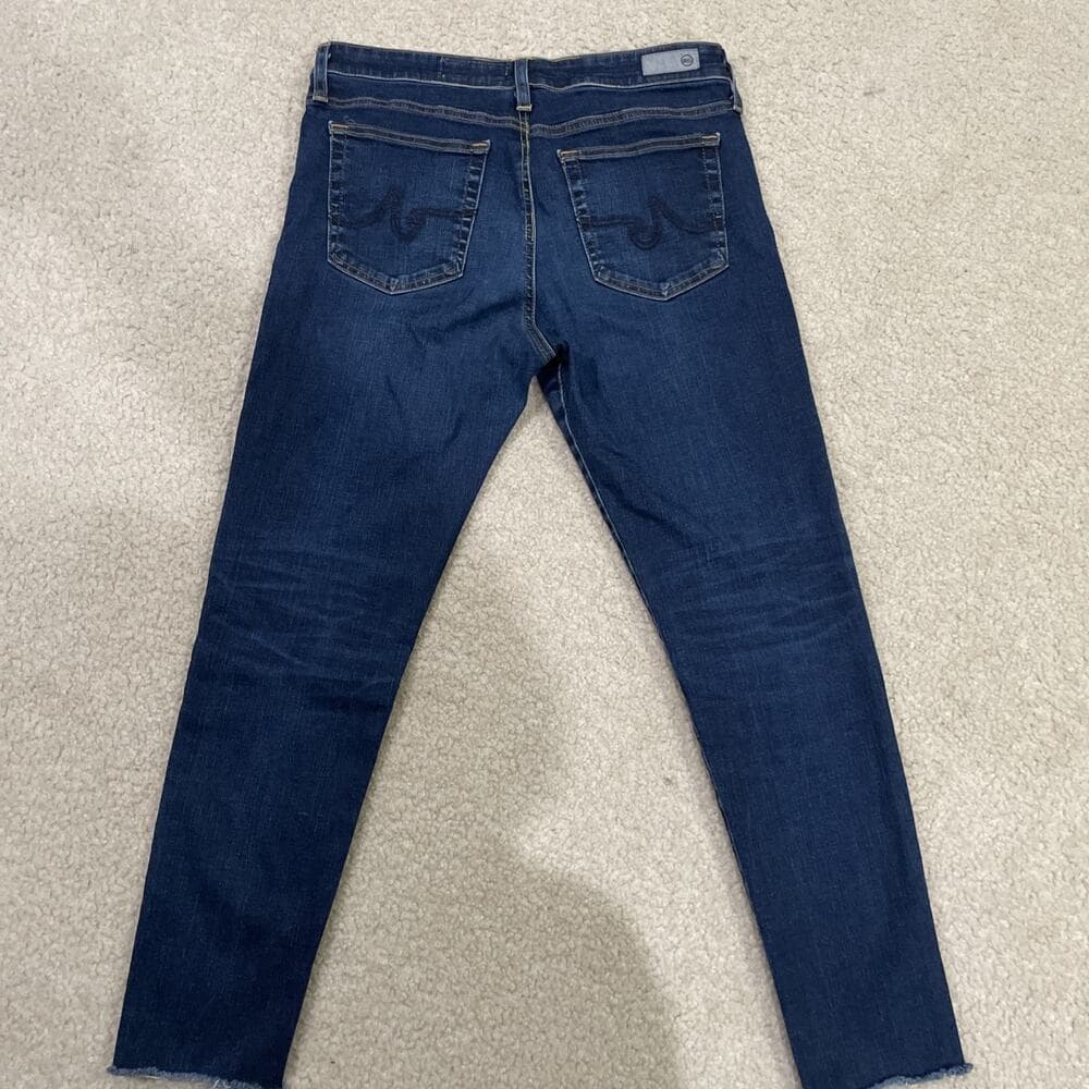 Adriano Goldschmeid The Farrah Skinny Crop Womens Size 32 High Rise Preowned - Thumbnail 9