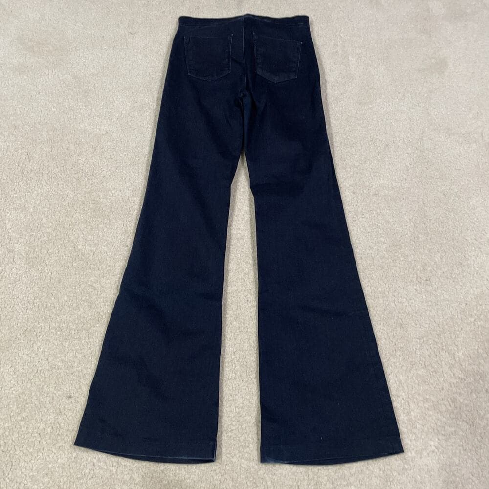 J Brand Womens Jeans Size 28 Dark Blue Flare Leg Preowned Excellent - Thumbnail 9