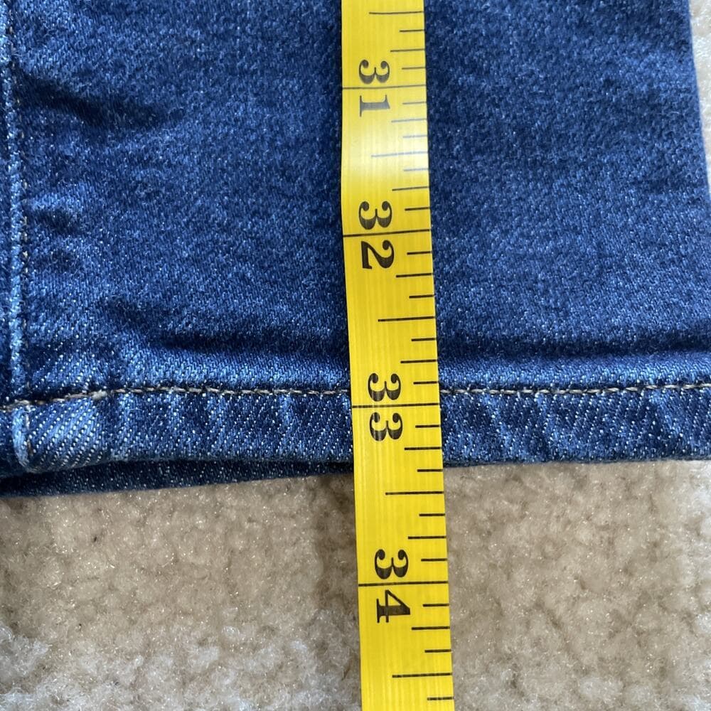 Madewell Jeans Womens 27 Petite Blue 9” Mid-Rise Skinny Denim Excellent PreOwned - Thumbnail 6