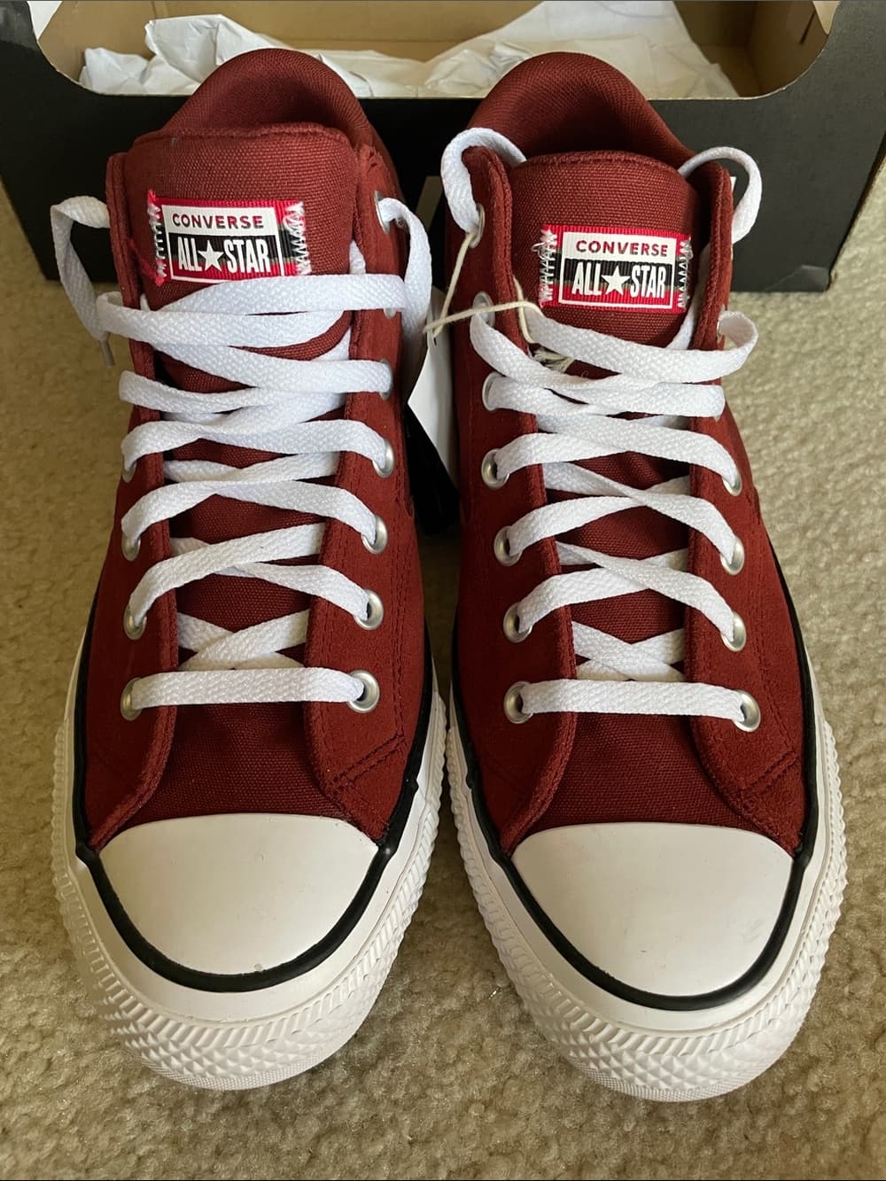 NWB Converse Malden Street Mid “Rottin Apple” Canvas Sneaker Men 10 Women 12 - Thumbnail 10