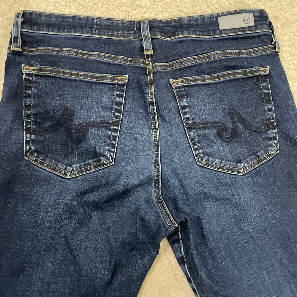 Adriano Goldschmeid The Farrah Skinny Crop Womens Size 32 High Rise Preowned - Thumbnail 10