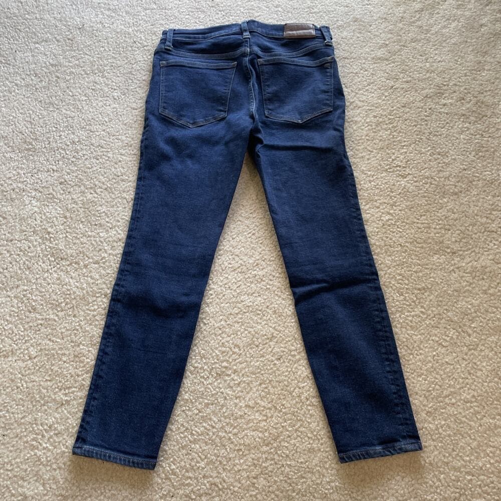 Madewell Jeans Womens 27 Petite Blue 9” Mid-Rise Skinny Denim Excellent PreOwned - Thumbnail 12