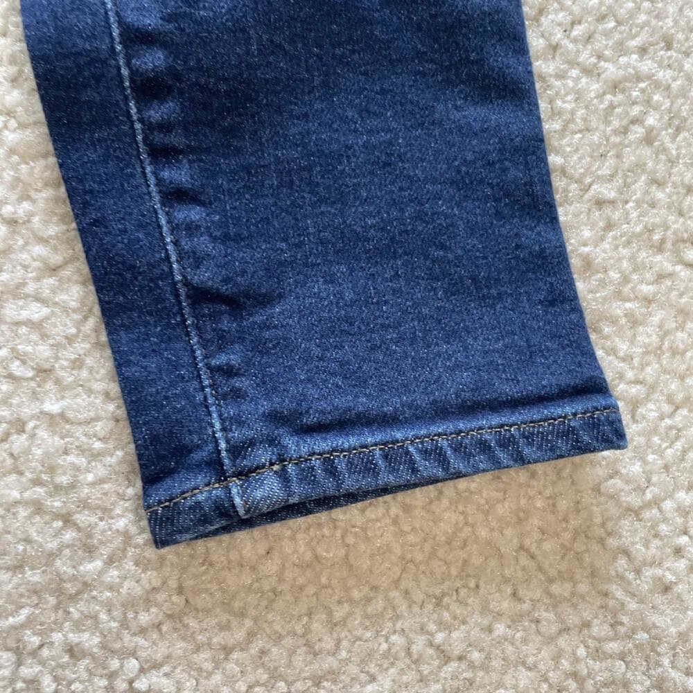 Madewell Jeans Womens 27 Petite Blue 9” Mid-Rise Skinny Denim Excellent PreOwned - Thumbnail 4
