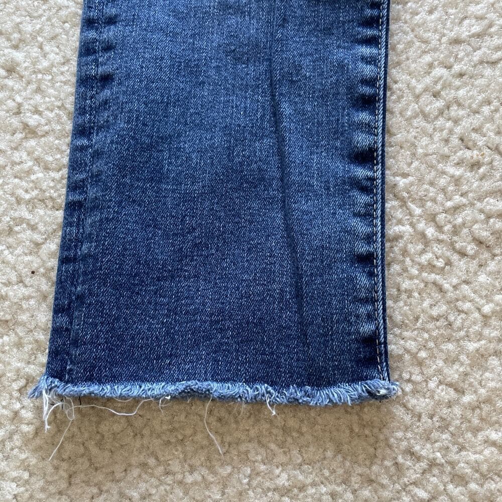 Adriano Goldschmied AG The Stilt Cigarette Crop Jeans Women's Size 28 Excellent - Thumbnail 5