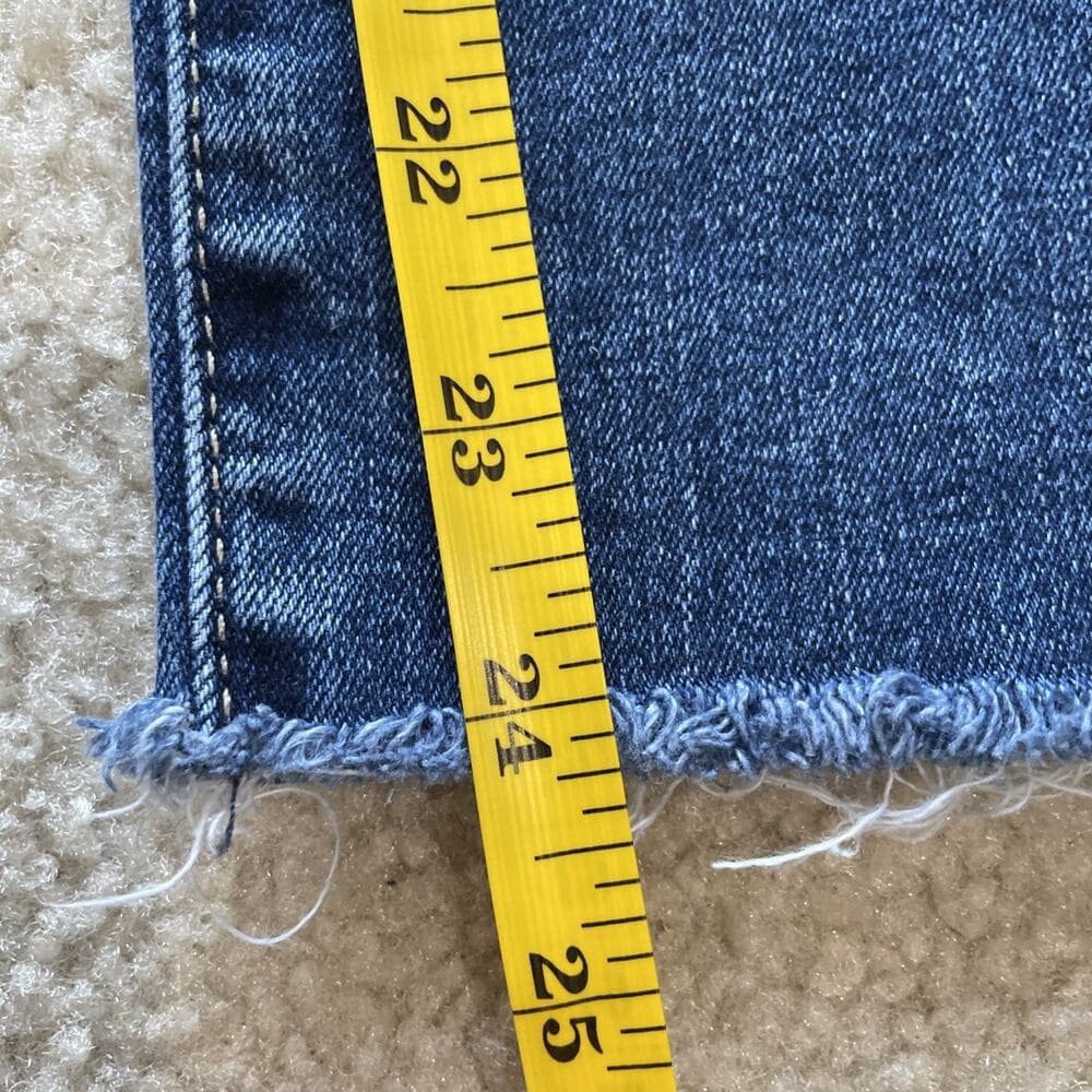 Adriano Goldschmied AG The Stilt Cigarette Crop Jeans Women's Size 28 Excellent - Thumbnail 9
