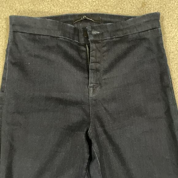 J Brand Womens Jeans Size 28 Dark Blue Flare Leg Preowned Excellent - Thumbnail 14