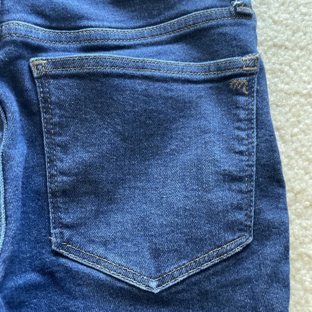 Madewell Jeans Womens 27 Petite Blue 9” Mid-Rise Skinny Denim Excellent PreOwned - Thumbnail 10