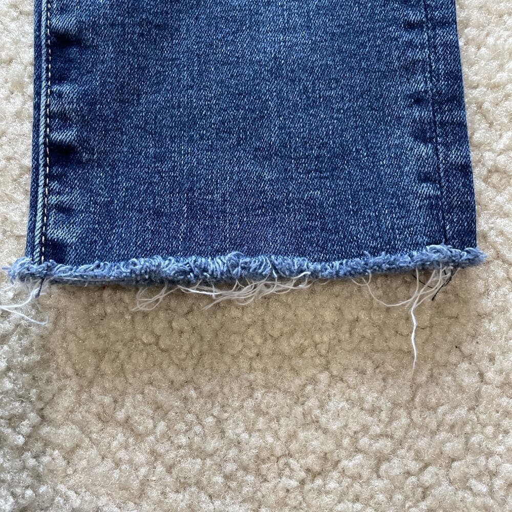Adriano Goldschmied AG The Stilt Cigarette Crop Jeans Women's Size 28 Excellent - Thumbnail 4