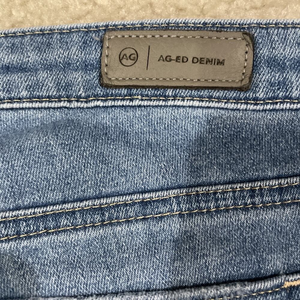 Adriano Goldschmeid Prima Cigarette Leg Womens Jeans Size 28 Blue - Thumbnail 11